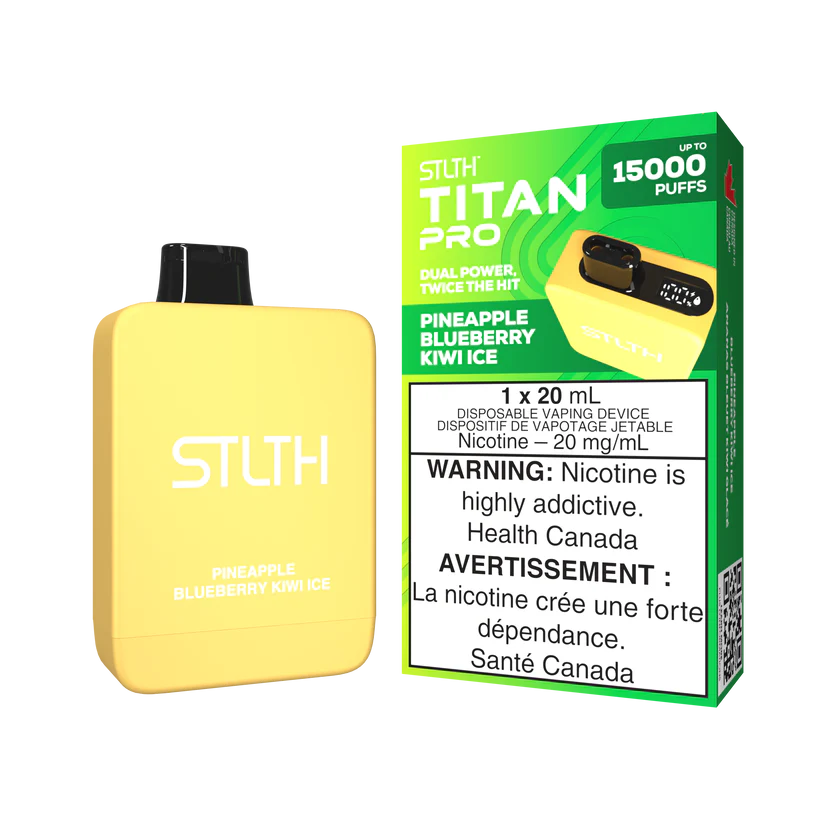 [ONT] STLTH TITAN PRO - Rechargeable Disposable - 15k Puffs