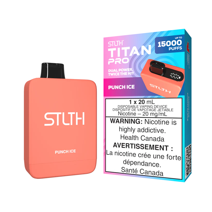 [ONT] STLTH TITAN PRO - Rechargeable Disposable - 15k Puffs