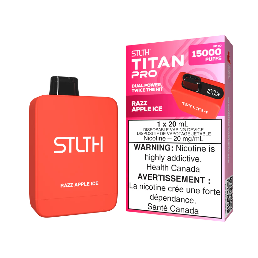 [ONT] STLTH TITAN PRO - Rechargeable Disposable - 15k Puffs