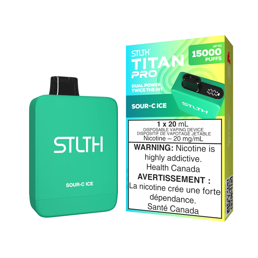 [ONT] STLTH TITAN PRO - Rechargeable Disposable - 15k Puffs