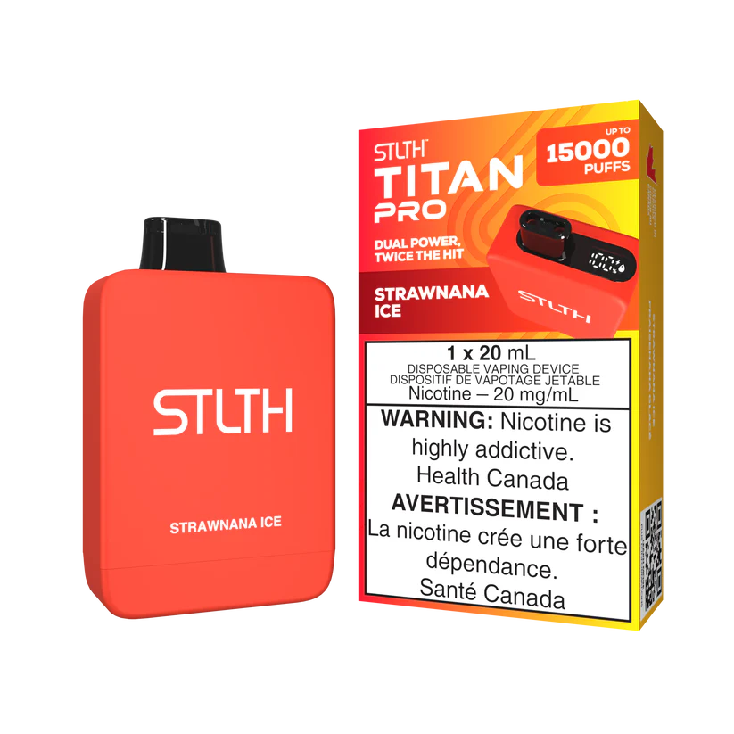 [ONT] STLTH TITAN PRO - Rechargeable Disposable - 15k Puffs