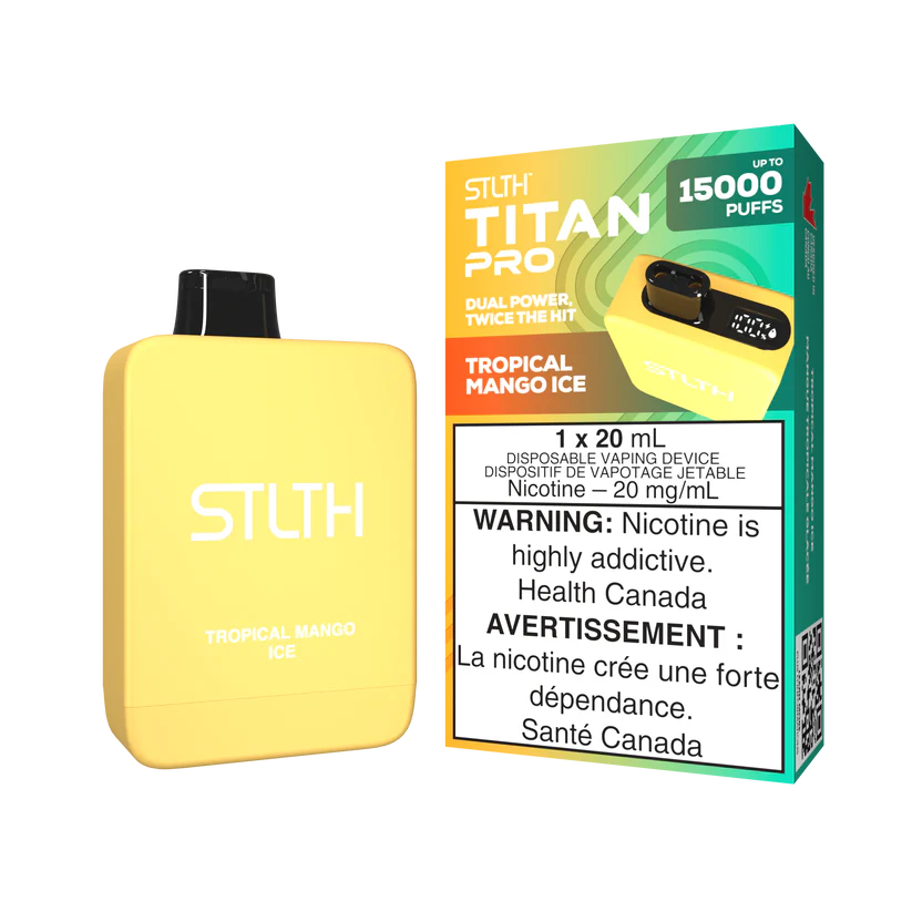 [ONT] STLTH TITAN PRO - Rechargeable Disposable - 15k Puffs
