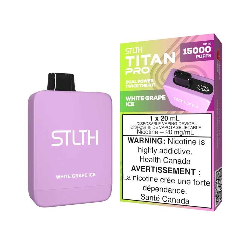 [ONT] STLTH TITAN PRO - Rechargeable Disposable - 15k Puffs