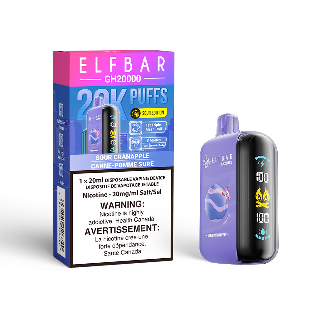 Elf Bar GH20000 - Rechargeable Disposable - 20k Puffs [ONTARIO]