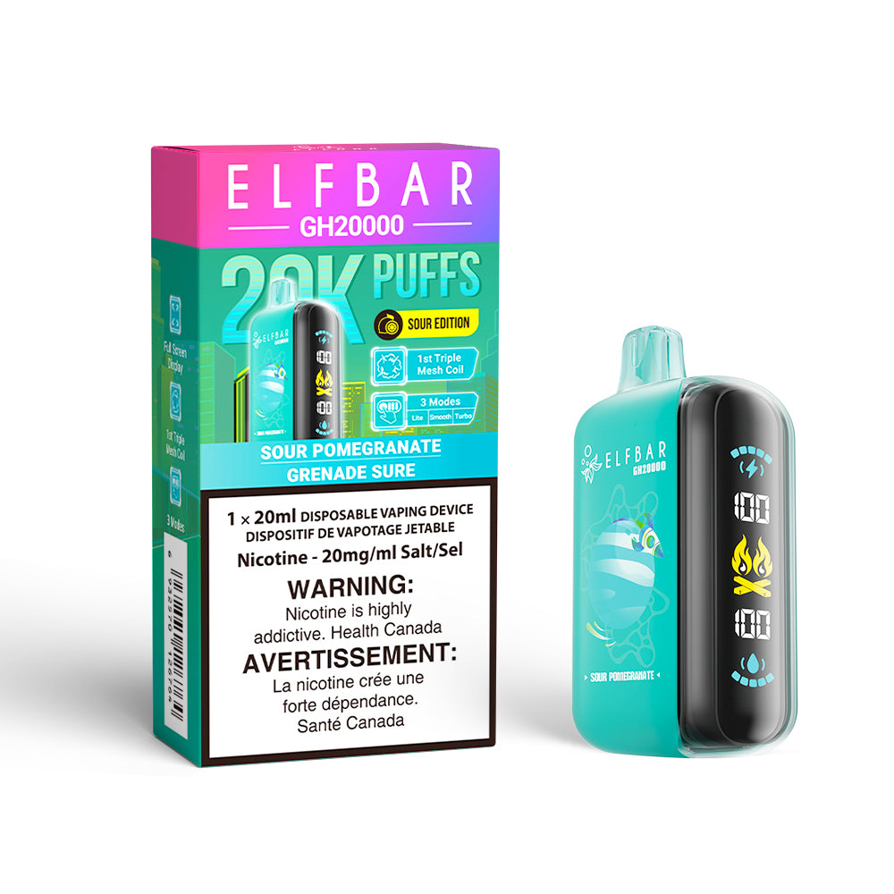 Elf Bar GH20000 - Rechargeable Disposable - 20k Puffs [ONTARIO]