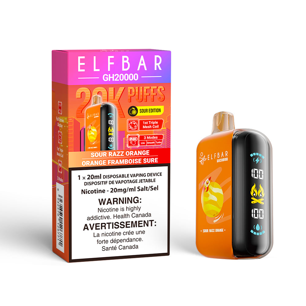 Elf Bar GH20000 - Rechargeable Disposable - 20k Puffs [ONTARIO]