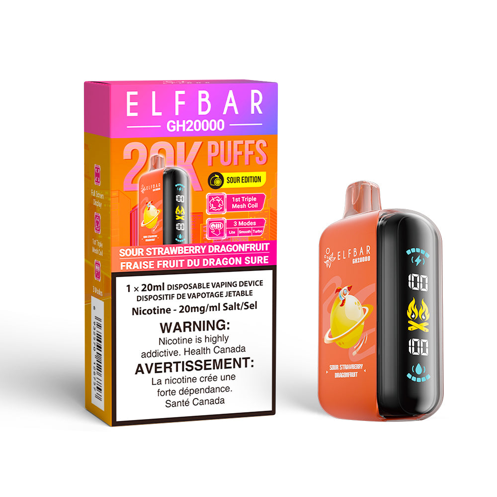 Elf Bar GH20000 - Rechargeable Disposable - 20k Puffs [ONTARIO]