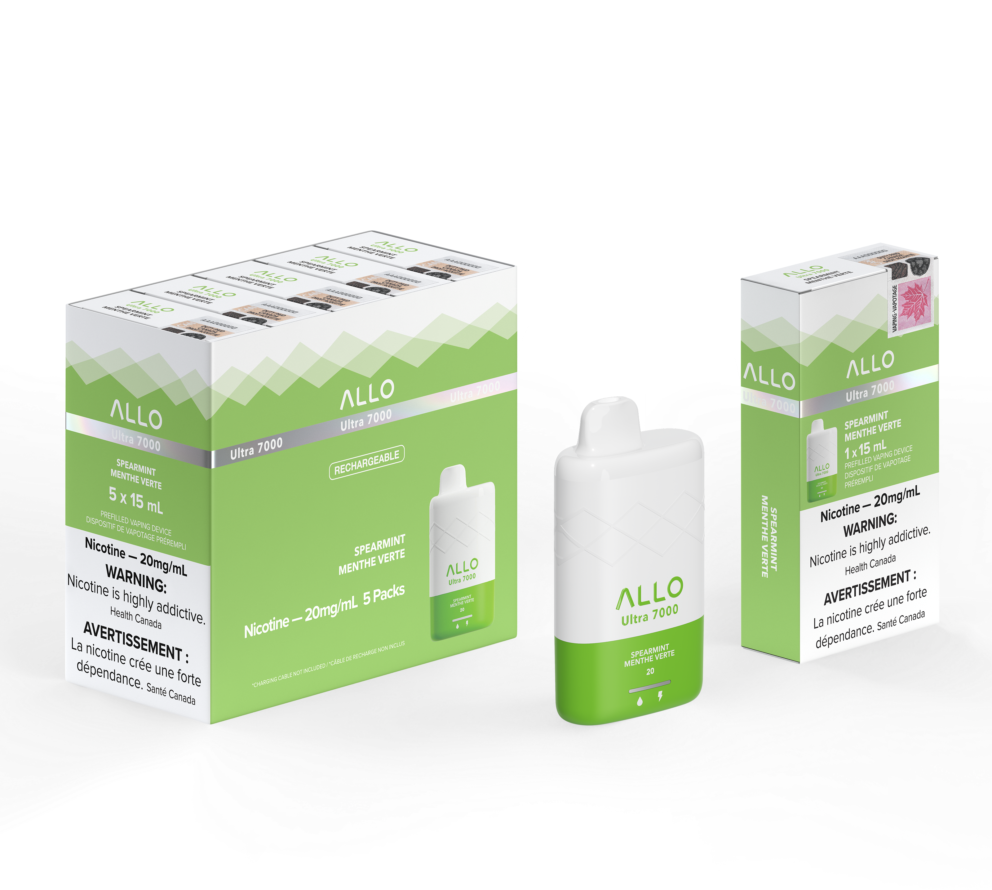 Allo Ultra 7000 - Rechargeable Disposable - 7000 Puffs