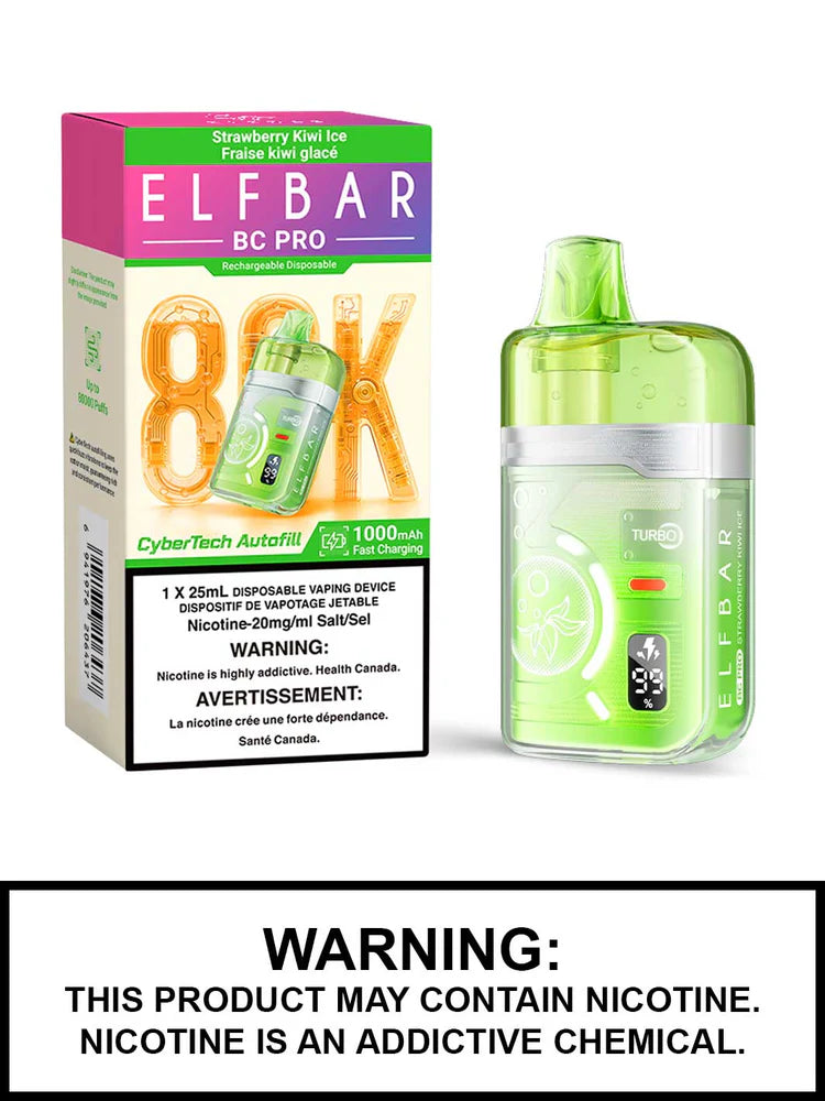 [ONT] Elf Bar BC Pro 80k - Rechargeable Disposable - 80,000 puffs 25ML