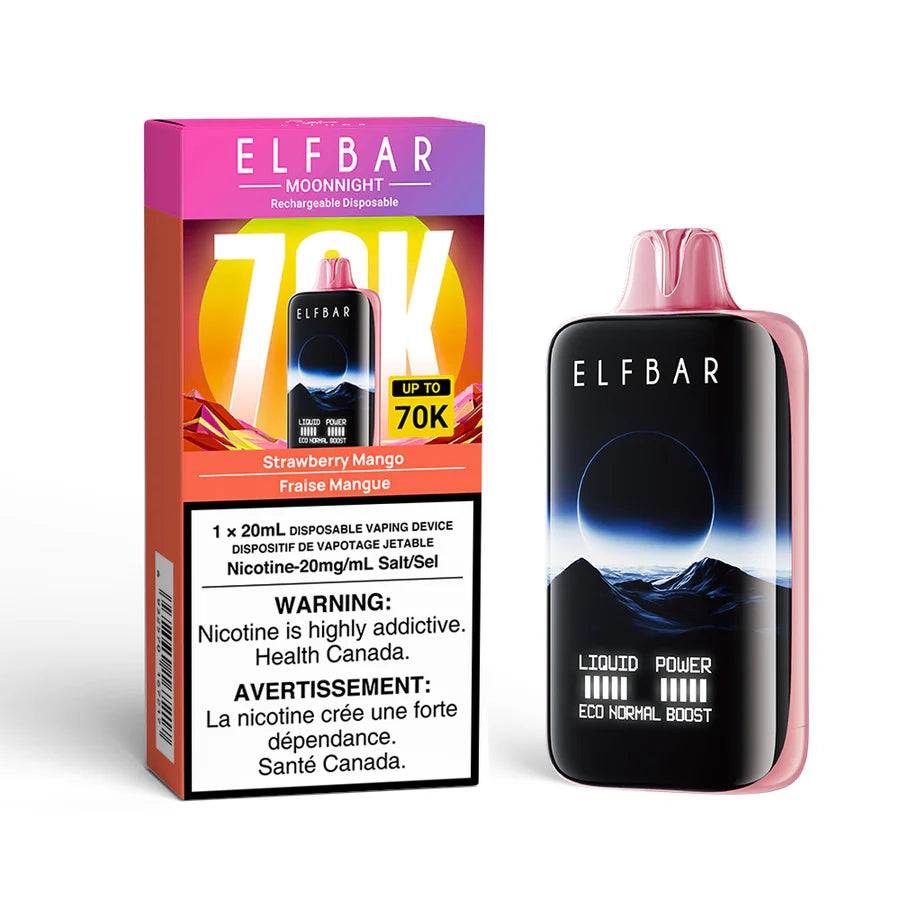 Elf Bar MoonNight 70K - Rechargeable Disposable - 70k Puffs [ONTARIO]