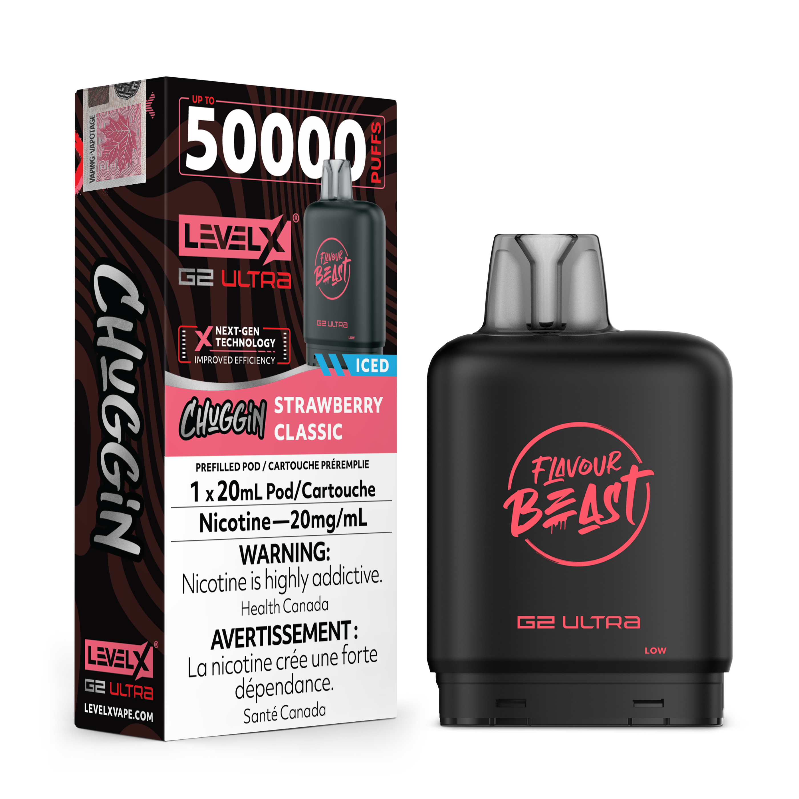 Level X - Flavour Beast G2 Ultra - Pod - 50k Puffs [ONTARIO]