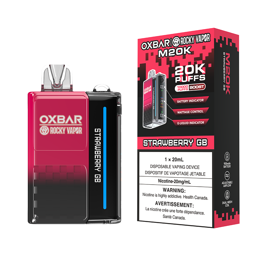 Oxbar M20K - Rechargeable Disposable - 20k Puffs [ONTARIO]