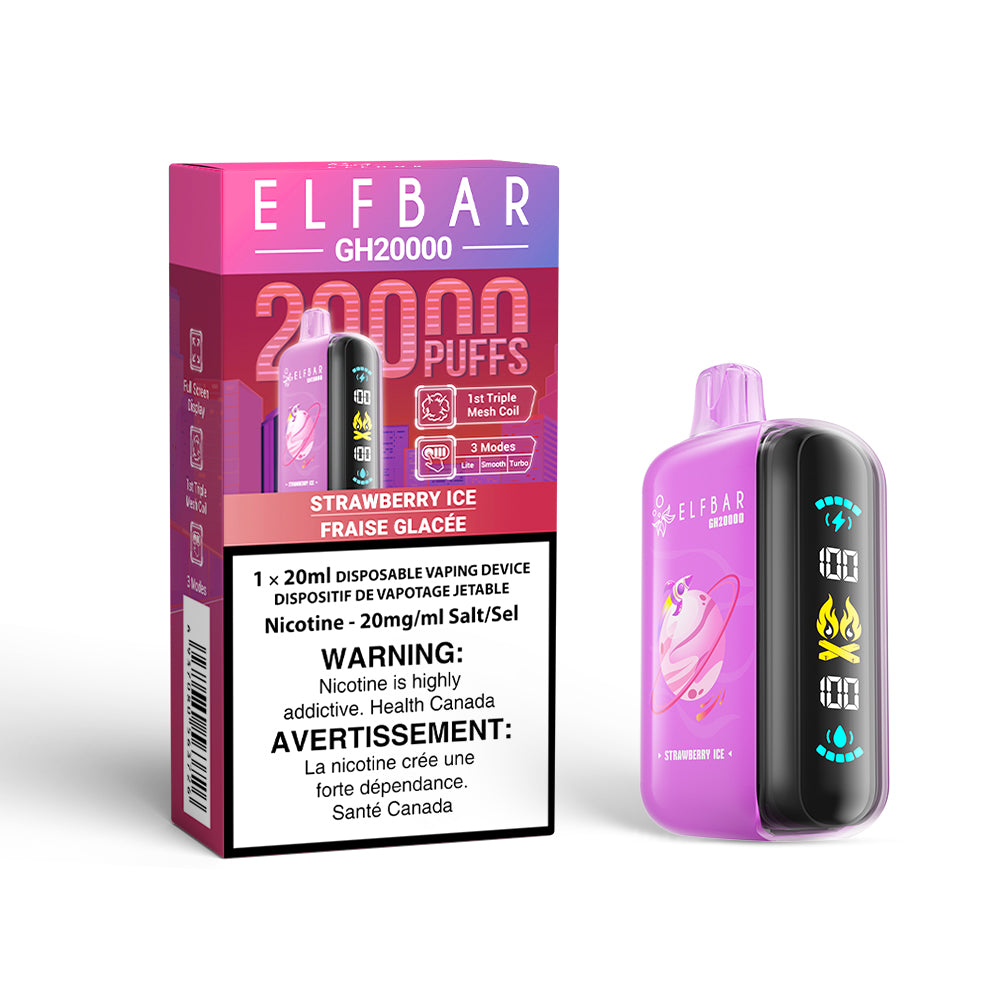 Elf Bar GH20000 - Rechargeable Disposable - 20k Puffs [ONTARIO]