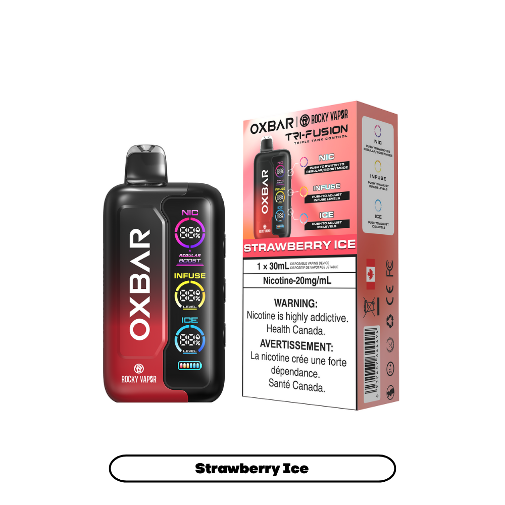 Oxbar Tri Fusion - Rechargeable Disposable - 60k Puffs [ONTARIO]