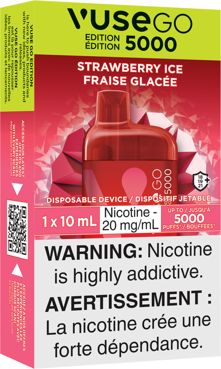 [ONT] Vuse GO5000 - Rechargeable Disposable - 5k Puffs