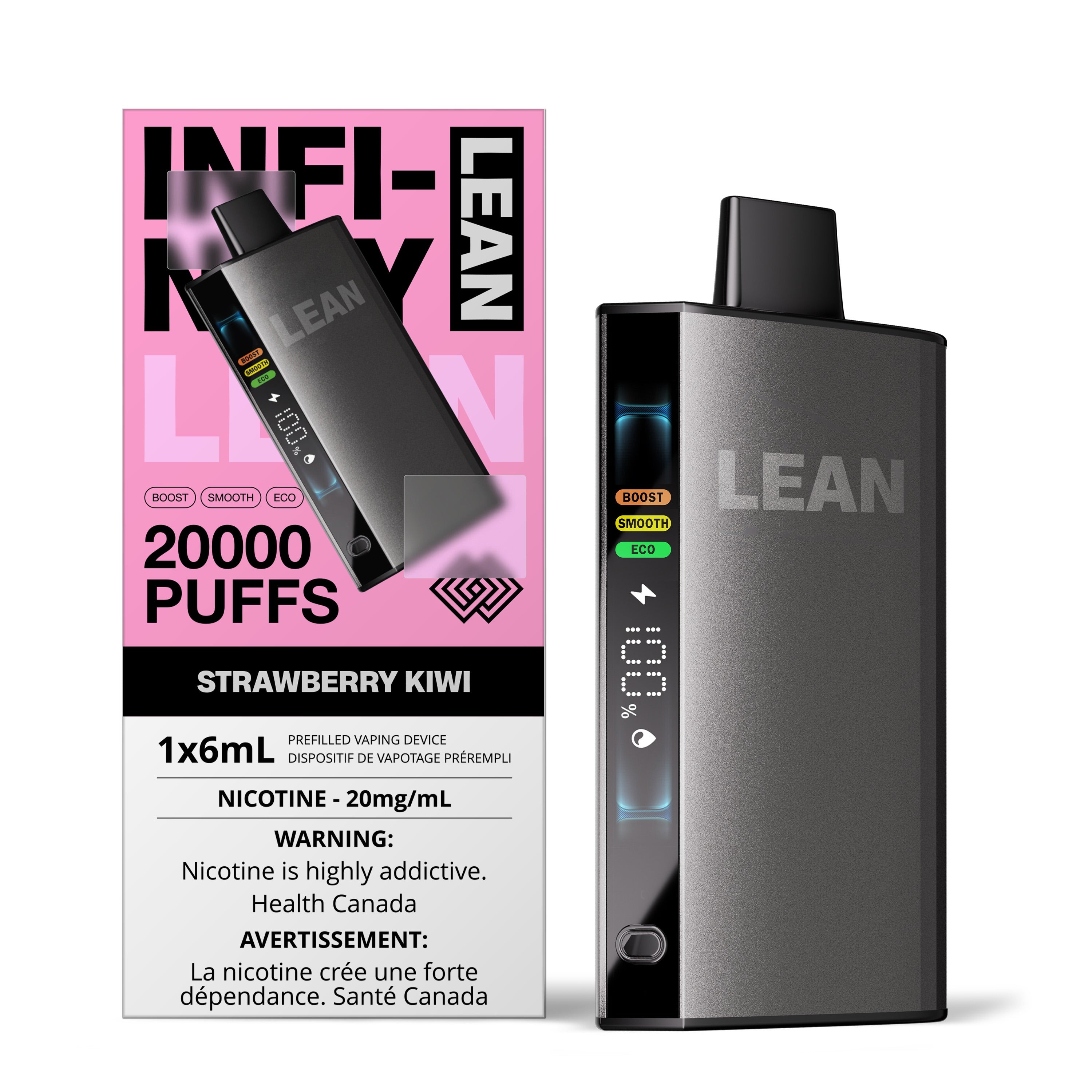 [BARC] Infinity LEAN - Rechargeable Disposable - 20k Puffs