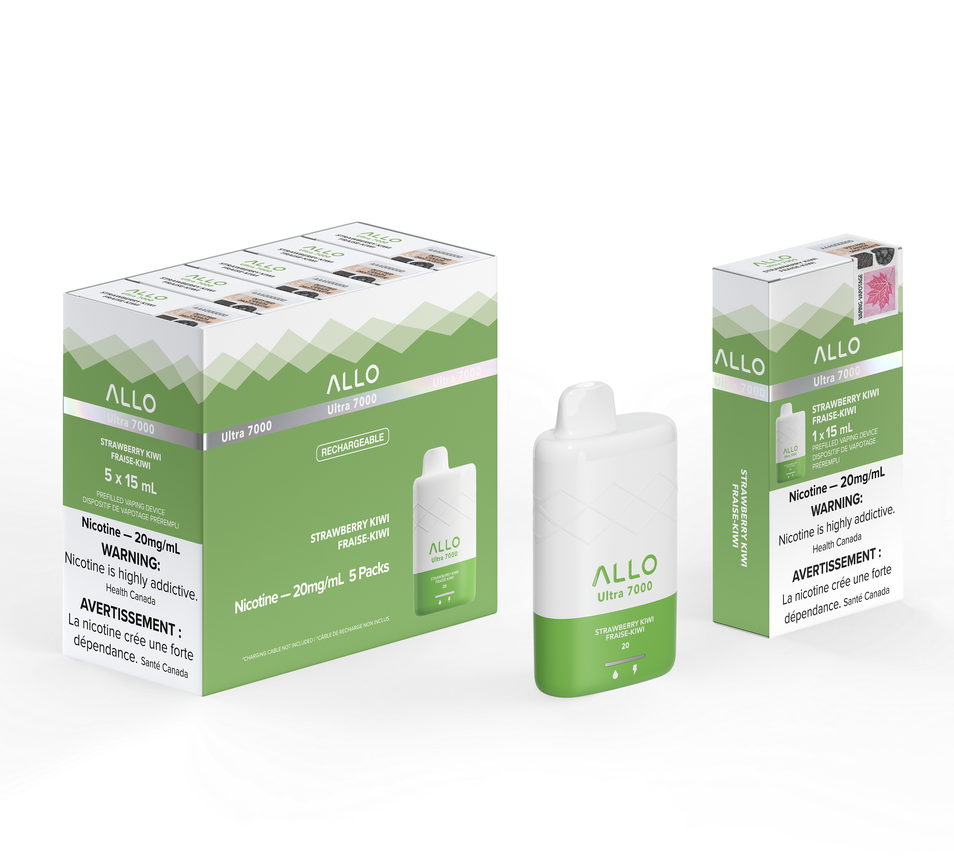 Allo Ultra 7000 - Rechargeable Disposable - 7000 Puffs