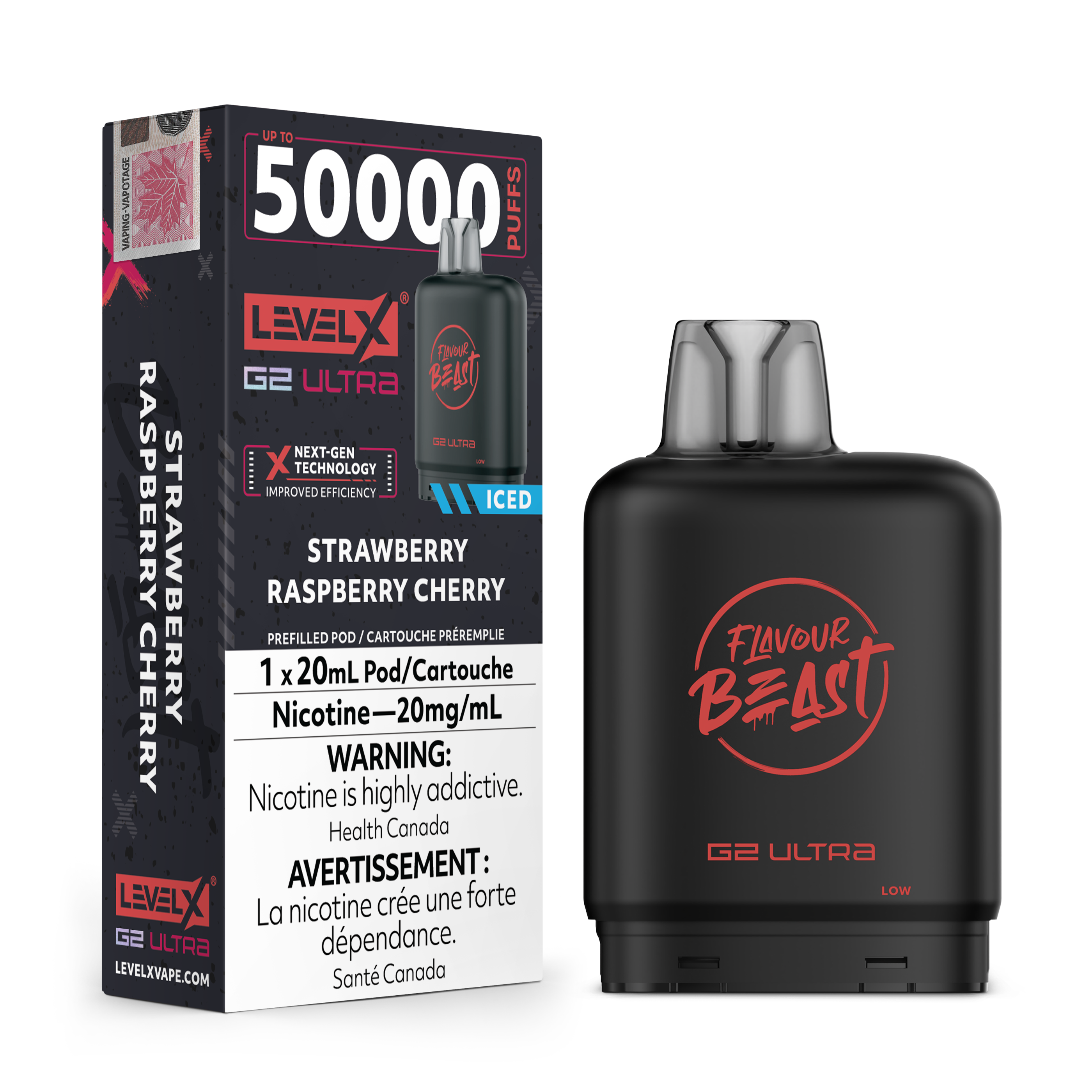 Level X - Flavour Beast G2 Ultra - Pod - 50k Puffs [ONTARIO]
