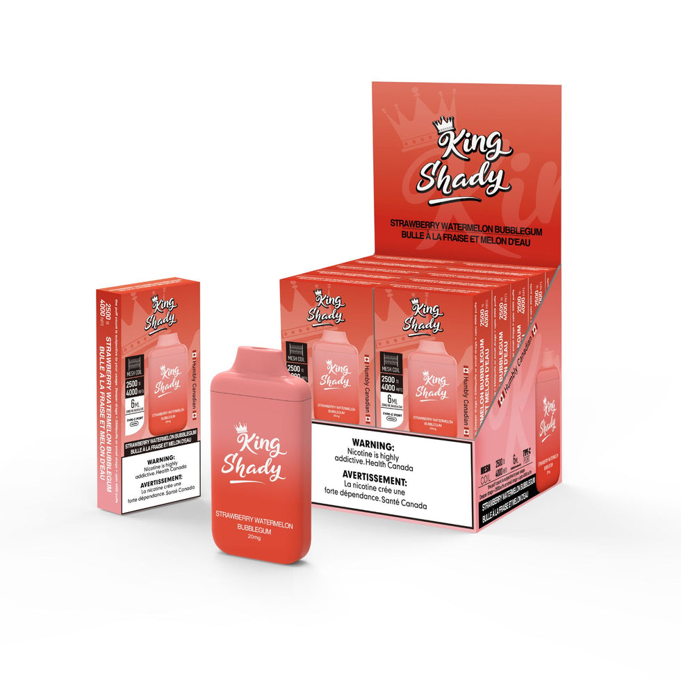 [ONLINE EXCLUSIVE] King Shady Rechargeable Disposable Device - 4000 Puffs