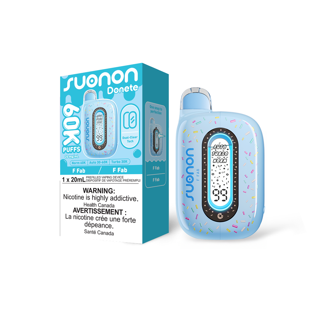 Suonon - Auto Turbo Norm - Rechargeable Disposable - 60k Puffs [ONTARIO] (Copy)