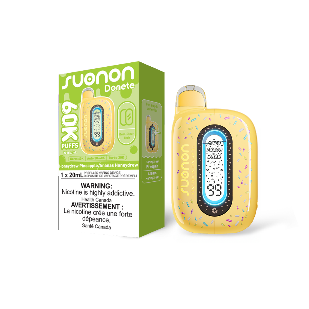 Suonon - Auto Turbo Norm - Rechargeable Disposable - 60k Puffs [ONTARIO] (Copy)