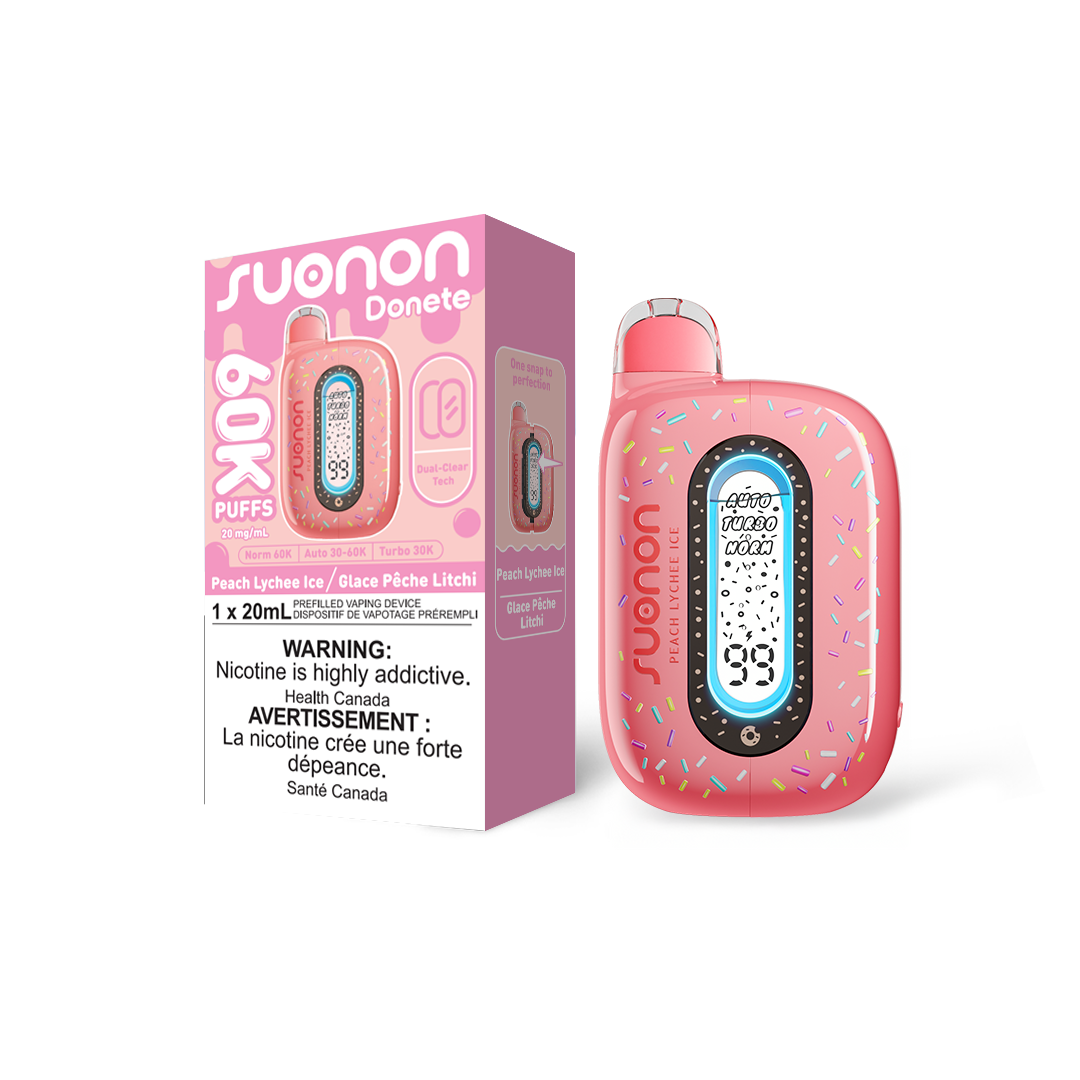 Suonon - Auto Turbo Norm - Rechargeable Disposable - 60k Puffs [ONTARIO] (Copy)