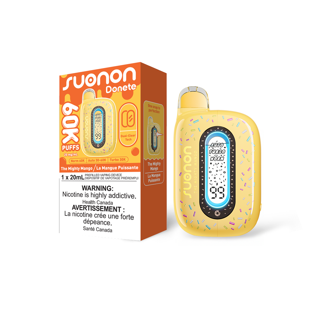 [S/B] Suonon - Donete - Rechargeable Disposable - 60k Puffs [DISC.]