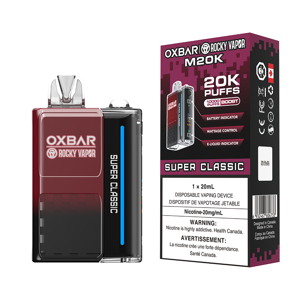Oxbar M20K - Rechargeable Disposable - 20k Puffs [ONTARIO]