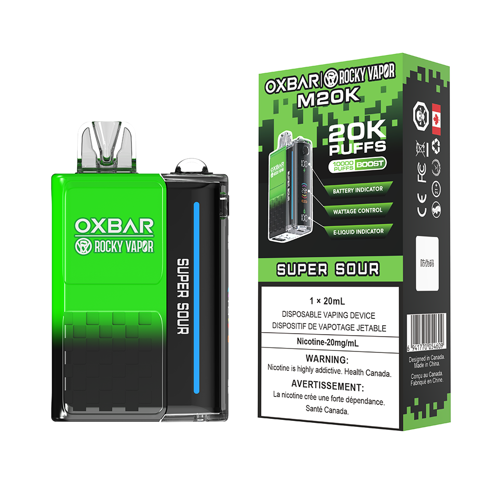 Oxbar M20K - Rechargeable Disposable - 20k Puffs [ONTARIO]