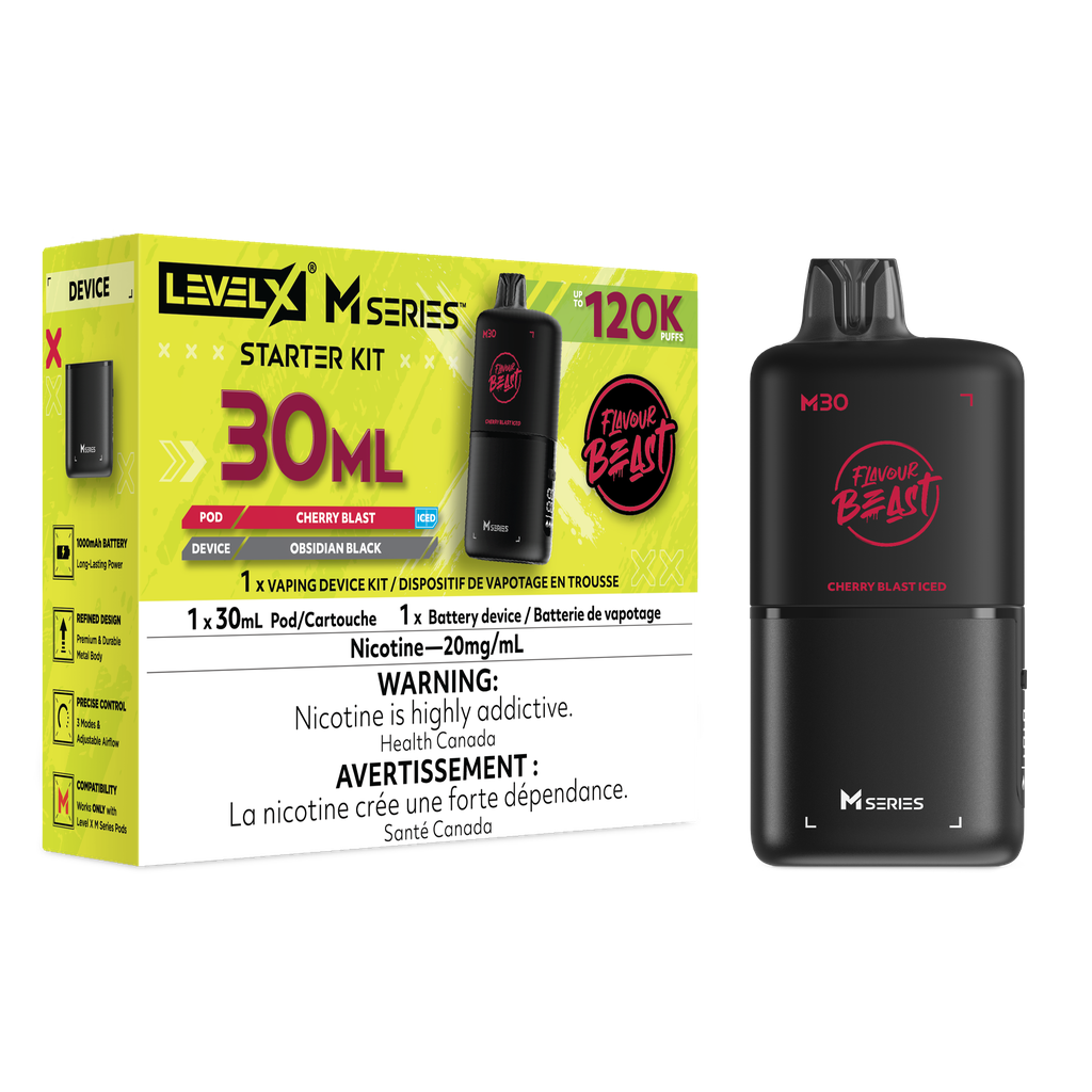 [ONT] Level X - Flavour Beast M Series 30mL - Starter Kit - 120k Puffs
