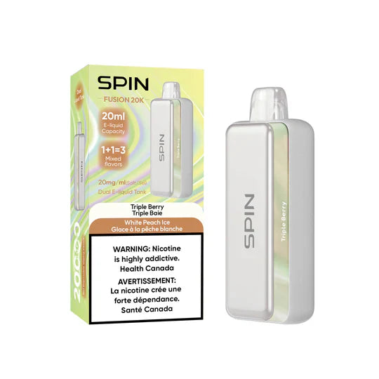 [S/B] SPIN Fusion 20K - Rechargeable Disposable - 20k Puffs