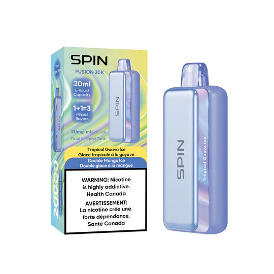 [S/B] SPIN Fusion 20K - Rechargeable Disposable - 20k Puffs