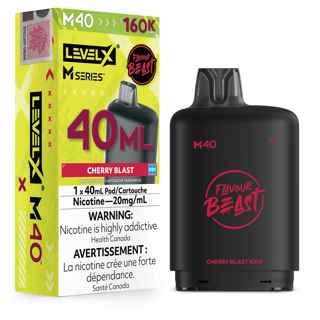 [ONT] Level X - Flavour Beast M Series 40mL - Pod - 160k Puffs