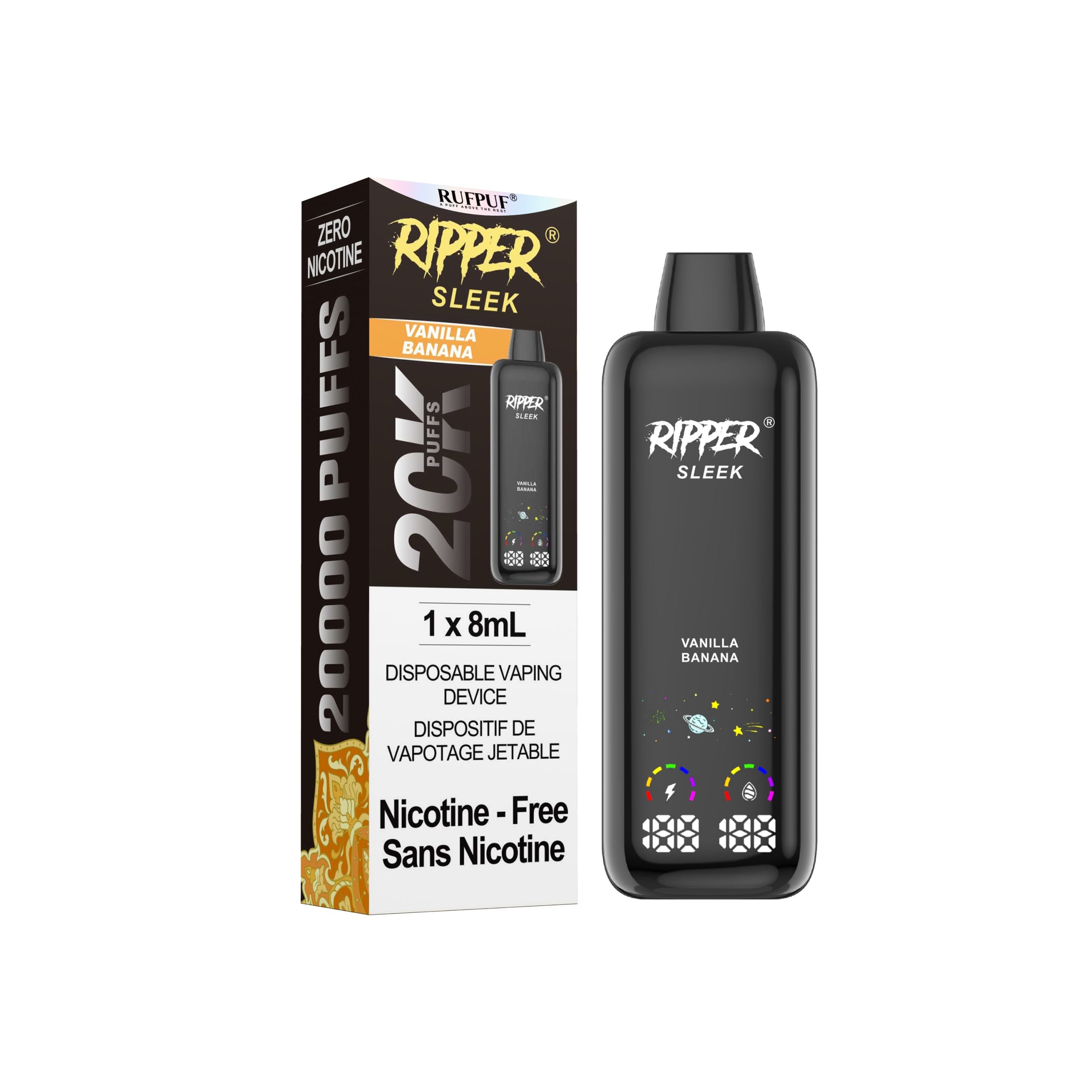 [ONT] Ripper - Sleek - Rechargeable Disposable - 20k Puffs