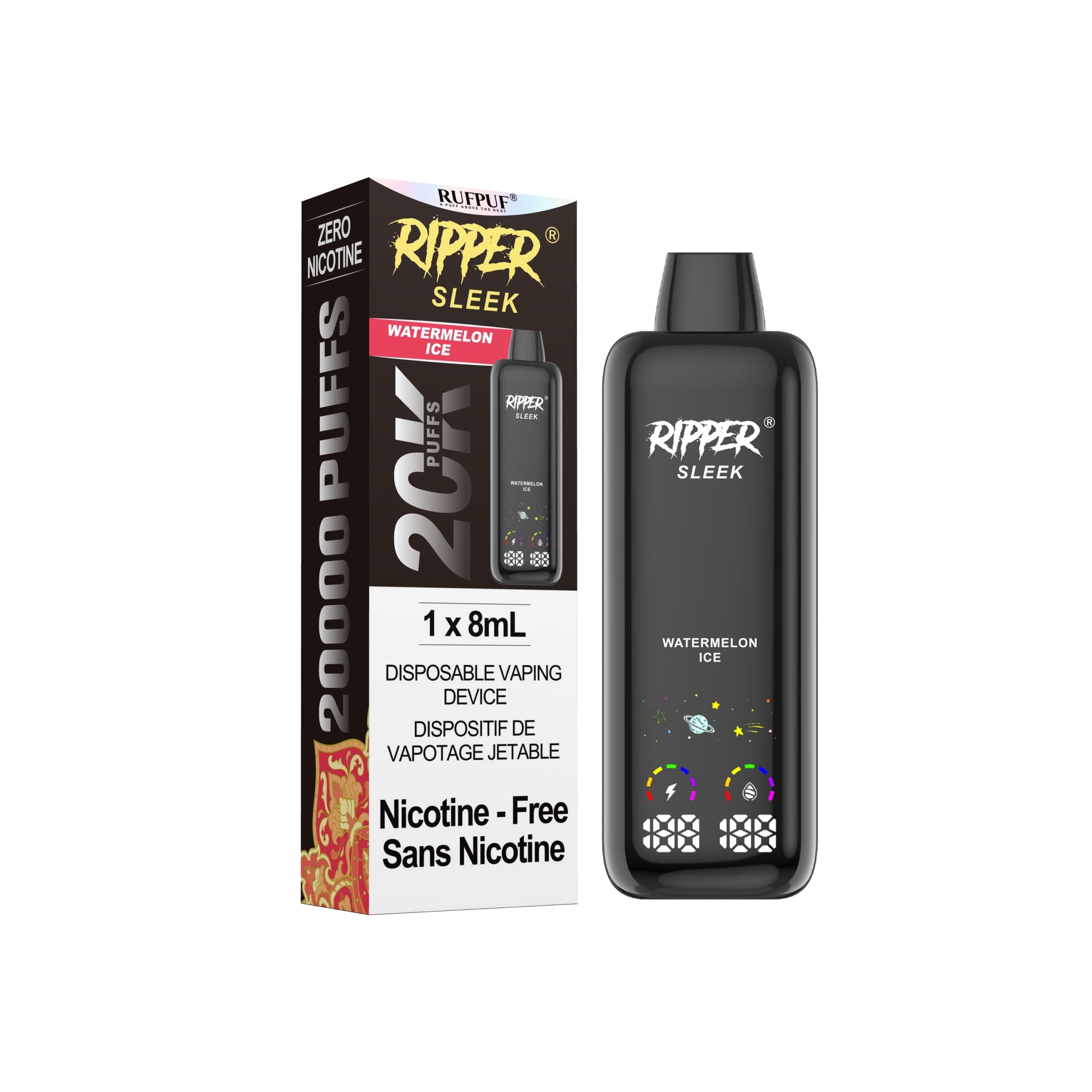 [ONT] Ripper - Sleek - Rechargeable Disposable - 20k Puffs