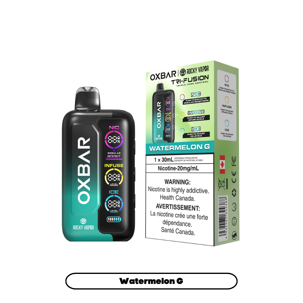 Oxbar Tri Fusion - Rechargeable Disposable - 60k Puffs [ONTARIO]