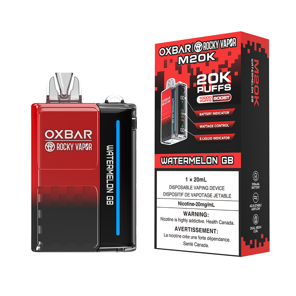 Oxbar M20K - Rechargeable Disposable - 20k Puffs [ONTARIO]