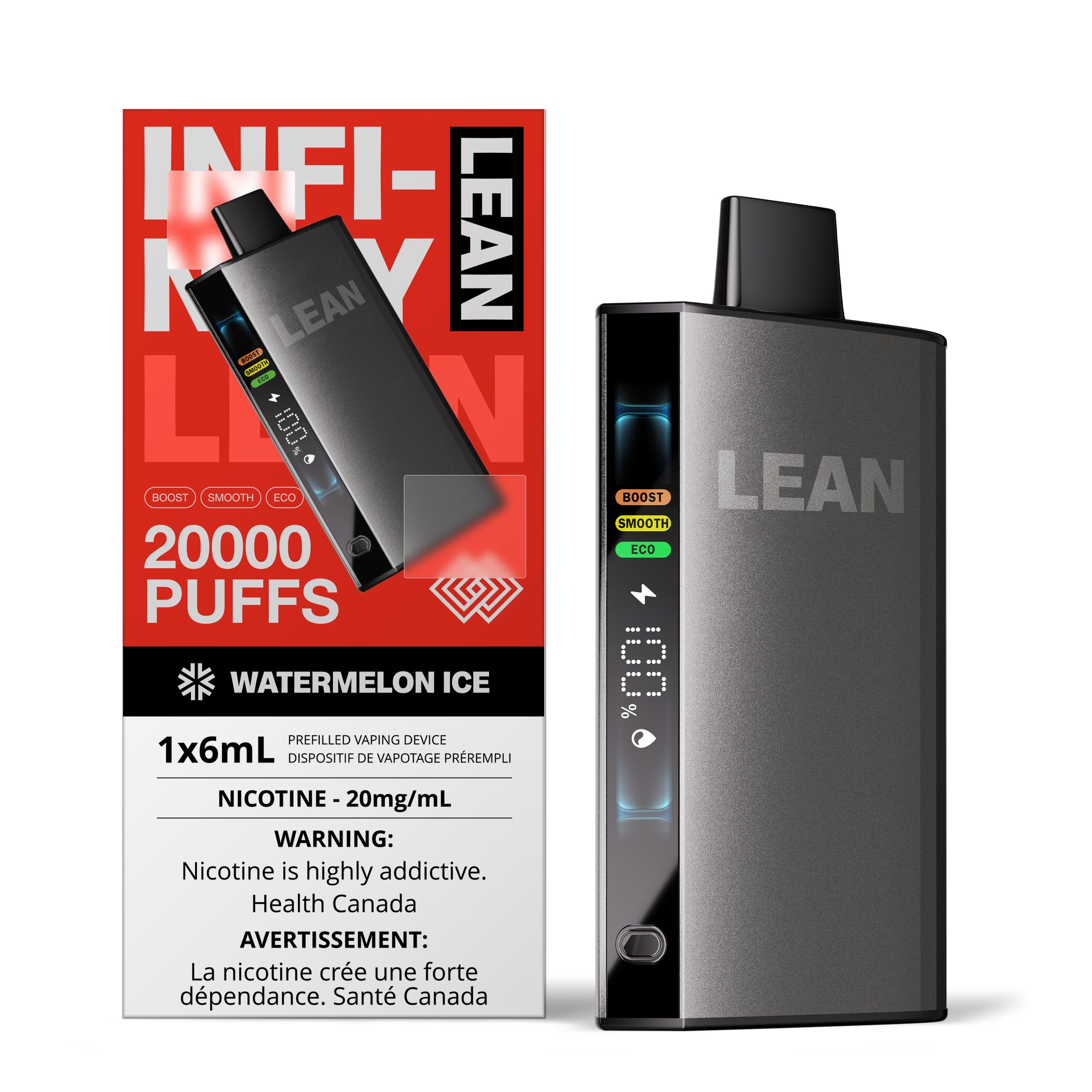 [BARC] Infinity LEAN - Rechargeable Disposable - 20k Puffs