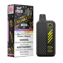 [ONT] Flavour Beast x Twelve Monkeys - Beast Mode MAX 2 - Rechargeable Disposable - 50k Puffs