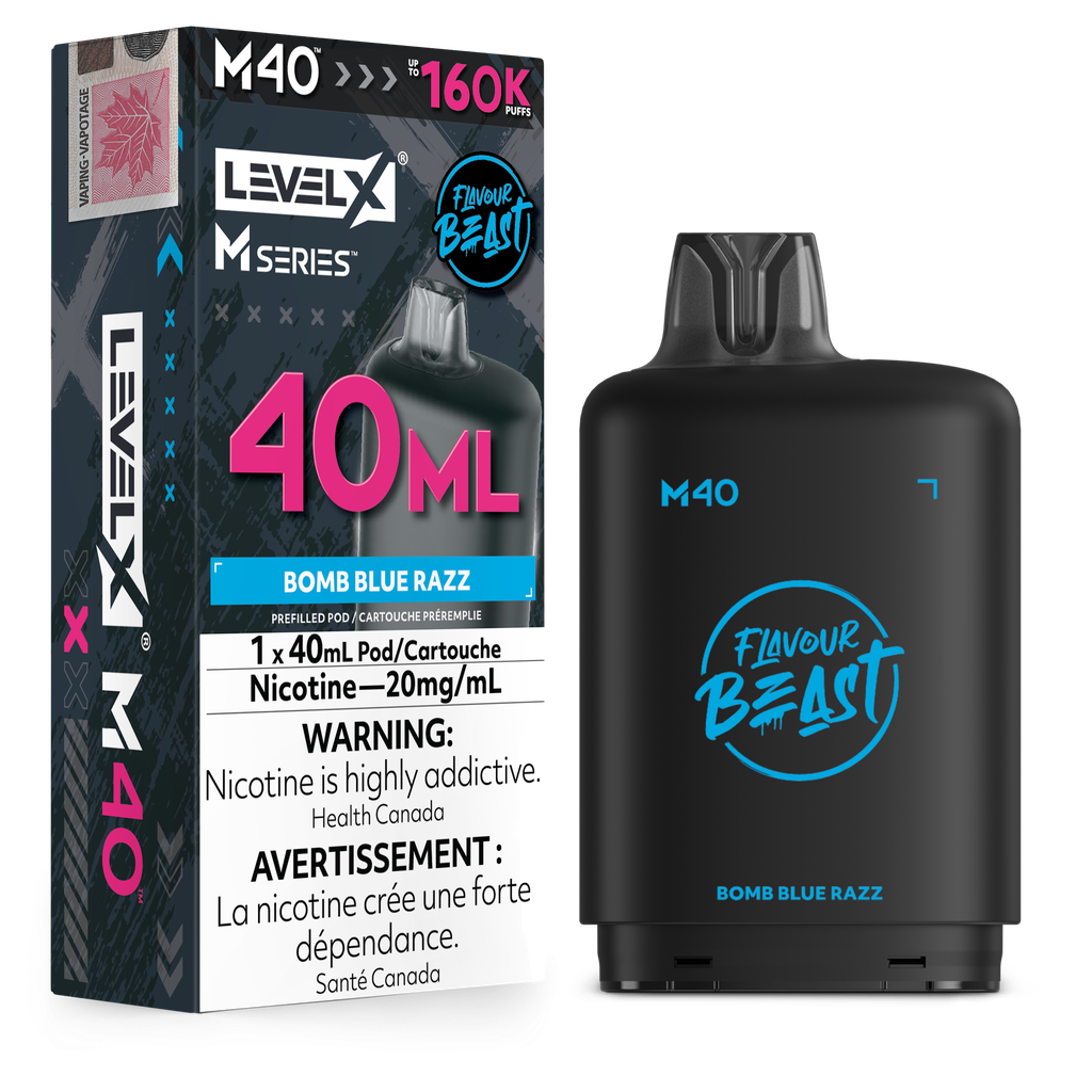 [ONT] Level X - Flavour Beast M Series 40mL - Pod - 160k Puffs