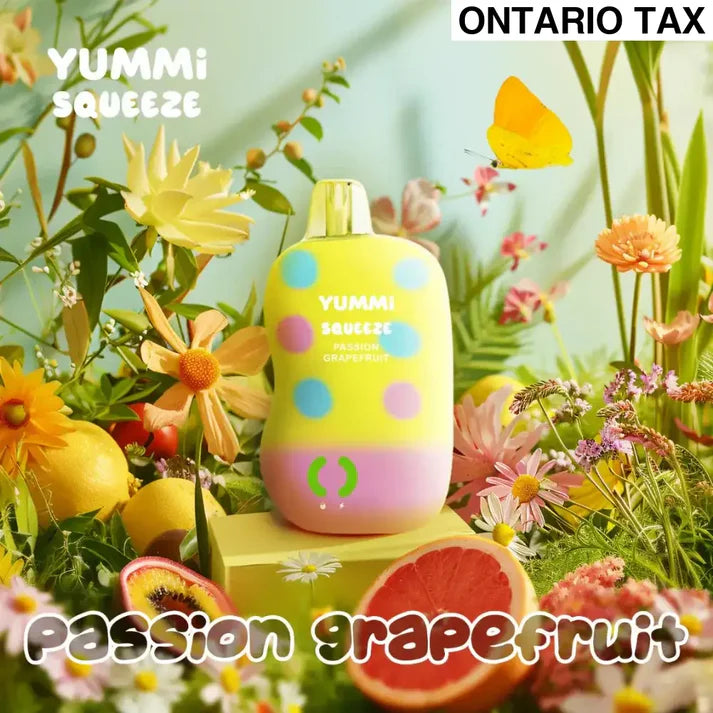 YUMMI Squeeze - Rechargeable Disposable - 10k Puffs [ONTARIO]