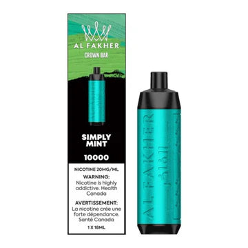 Al Fakher - Crown Bar - Rechargeable Disposable - 10k Puffs [ONTARIO]