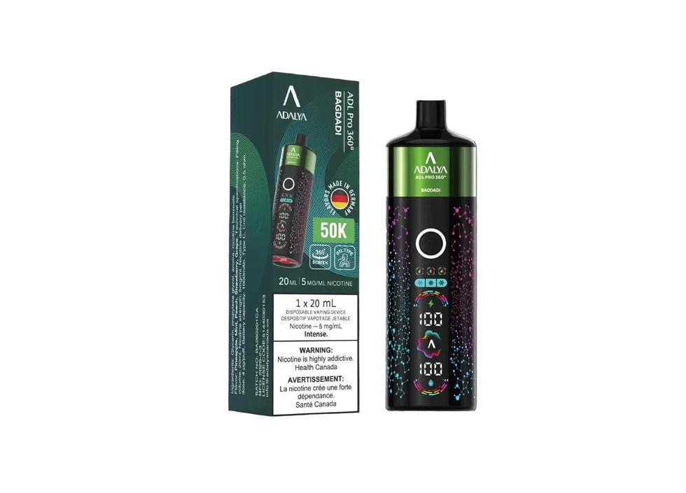 [BARC] Adalya - ADL Pro 360° - Rechargeable Disposable - 50k Puffs
