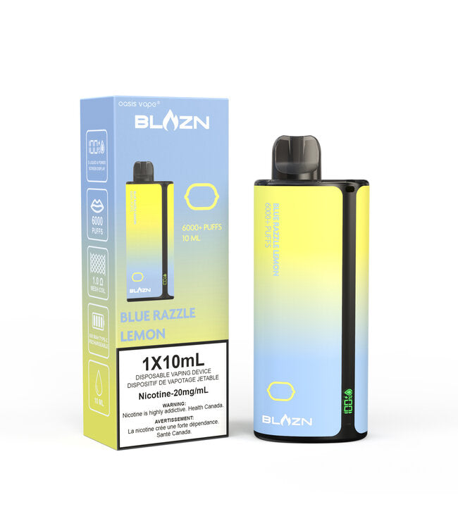 Blazn - Rechargeable Disposable - 6000 Puffs