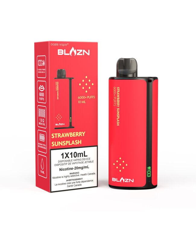 Blazn - Rechargeable Disposable - 6000 Puffs