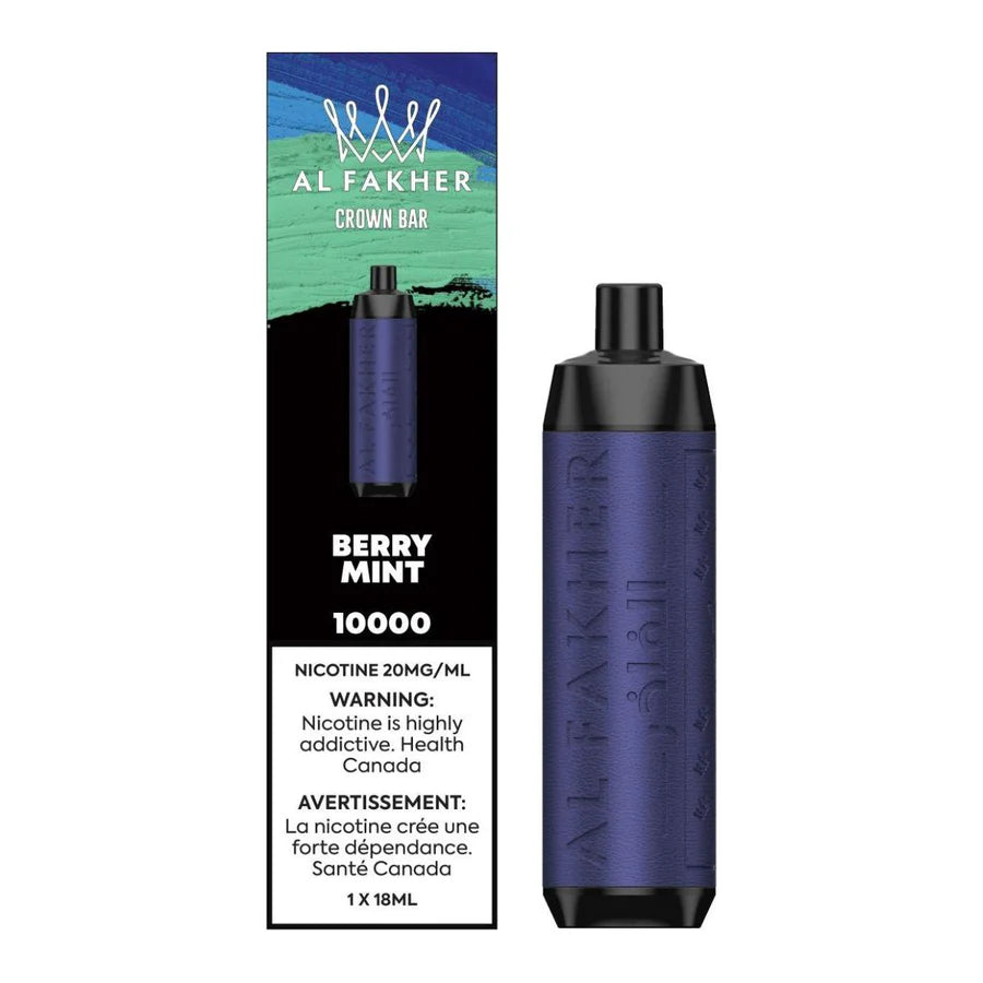 Al Fakher - Crown Bar - Rechargeable Disposable - 10k Puffs [ONTARIO]