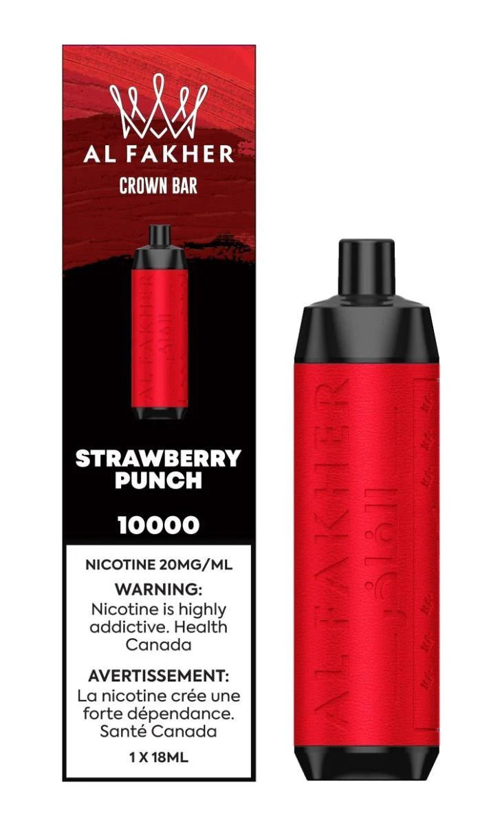 Al Fakher - Crown Bar - Rechargeable Disposable - 10k Puffs [ONTARIO]