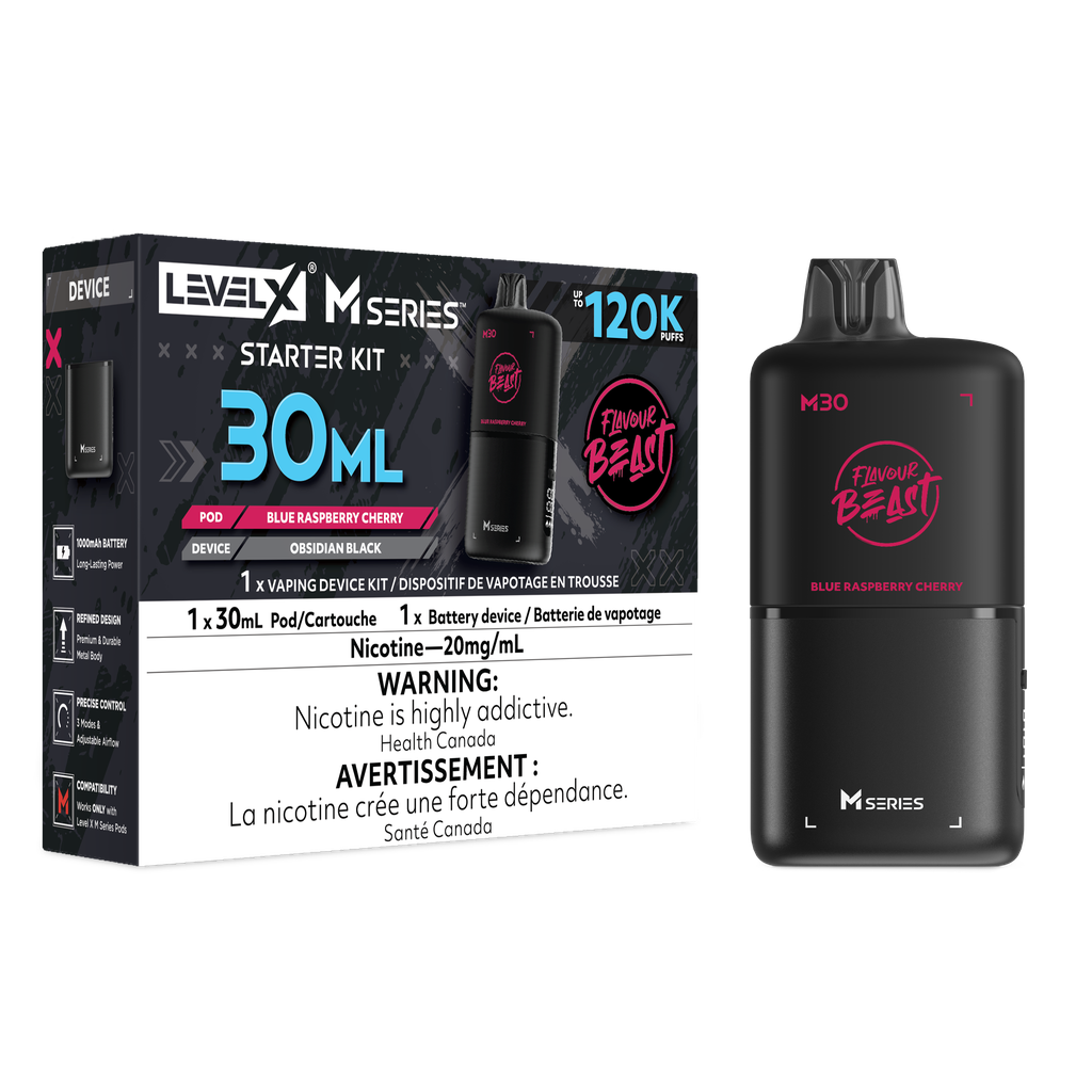 [ONT] Level X - Flavour Beast M Series 30mL - Starter Kit - 120k Puffs