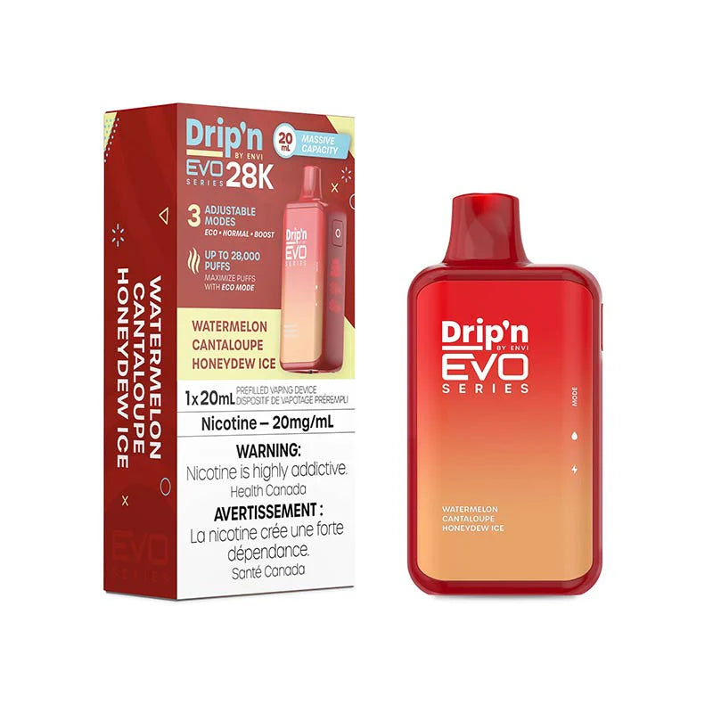[ONT] Drip'n by Envi - Drip'n EVO28K - Rechargeable Disposable - 28k Puffs