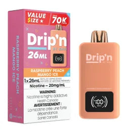 [ONT] Drip'n by ENVI - Drip'n 26mL - Rechargeable Disposable - 70k Puffs
